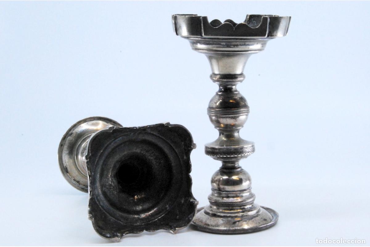 Antig&uuml;edades: candelabros de plata - Foto 6