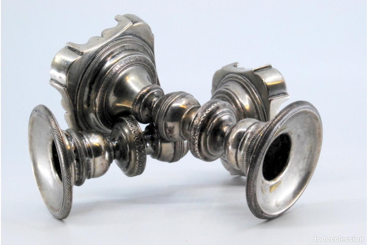 Antig&uuml;edades: candelabros de plata - Foto 8