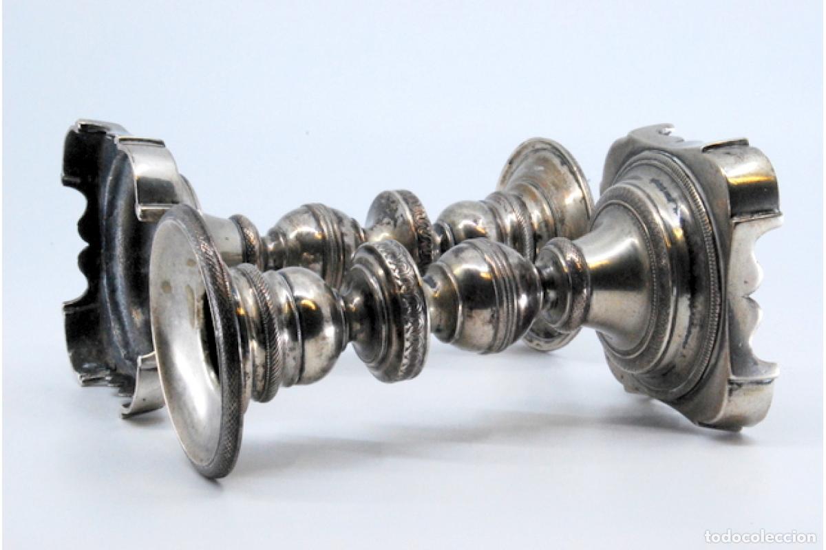 Antig&uuml;edades: candelabros de plata - Foto 9