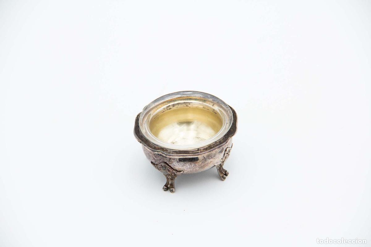 Antig&uuml;edades: Salero y pimentero, de plata. - Foto 2