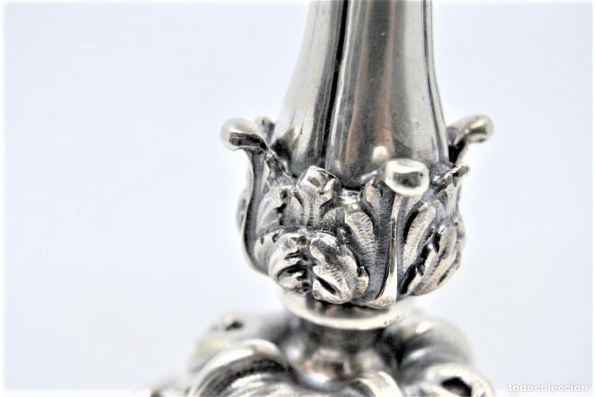 Antig&uuml;edades: candelabros de plata - Foto 2