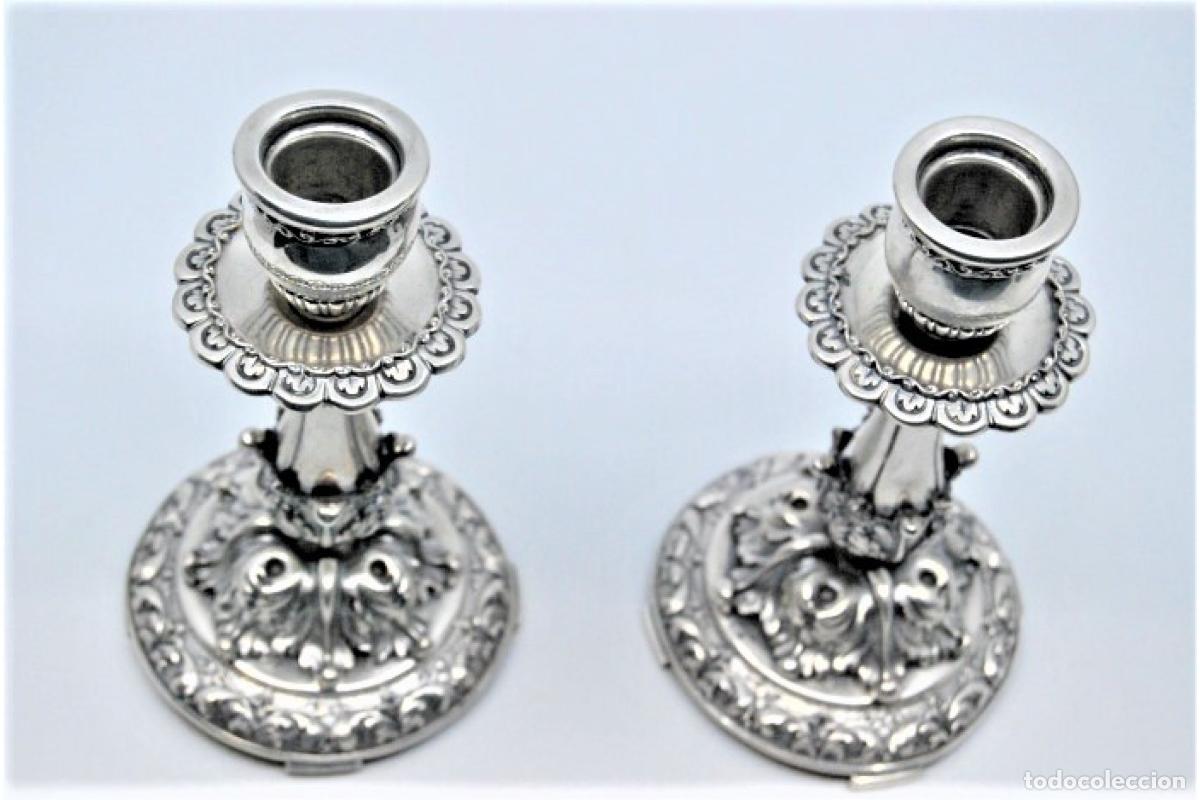 Antig&uuml;edades: candelabros de plata - Foto 6