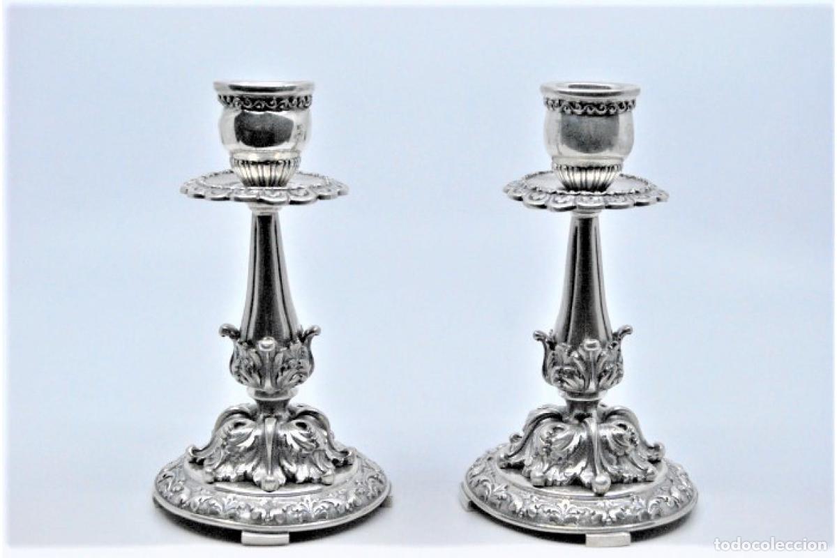 Antig&uuml;edades: candelabros de plata - Foto 7