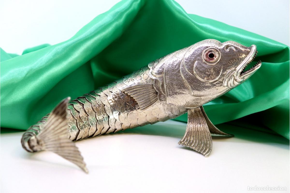 Antig&uuml;edades: Peces articulados, en plata - Foto 1