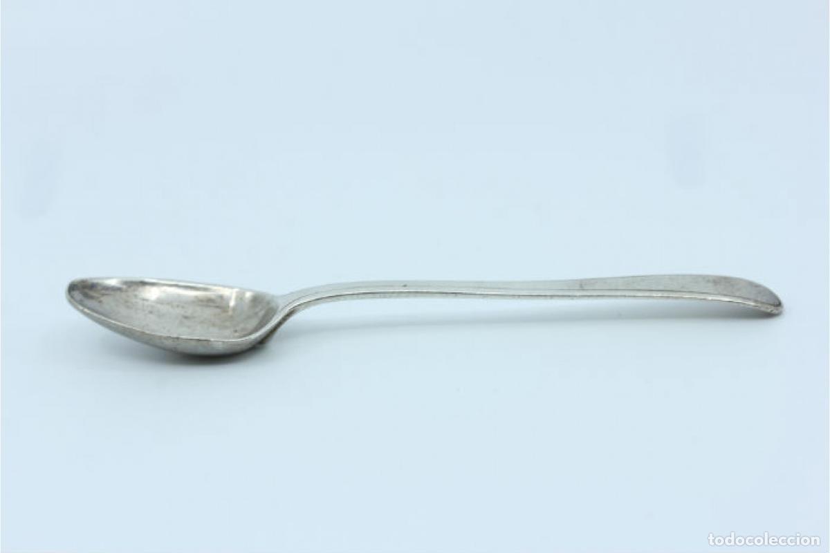 Antig&uuml;edades: Juego de 6 cucharillas de caf&eacute; de plata - Foto 3