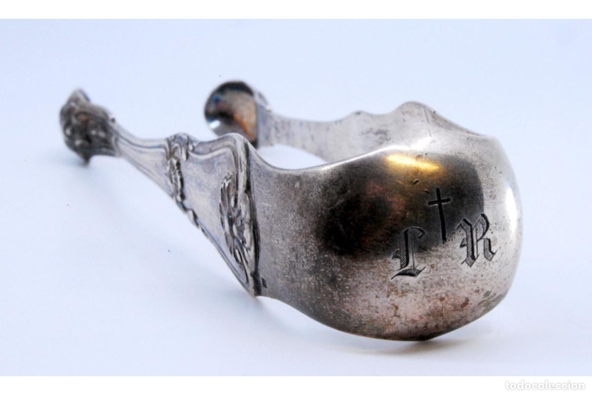 Antig&uuml;edades: Pinzas para az&uacute;car, de plata - Foto 2