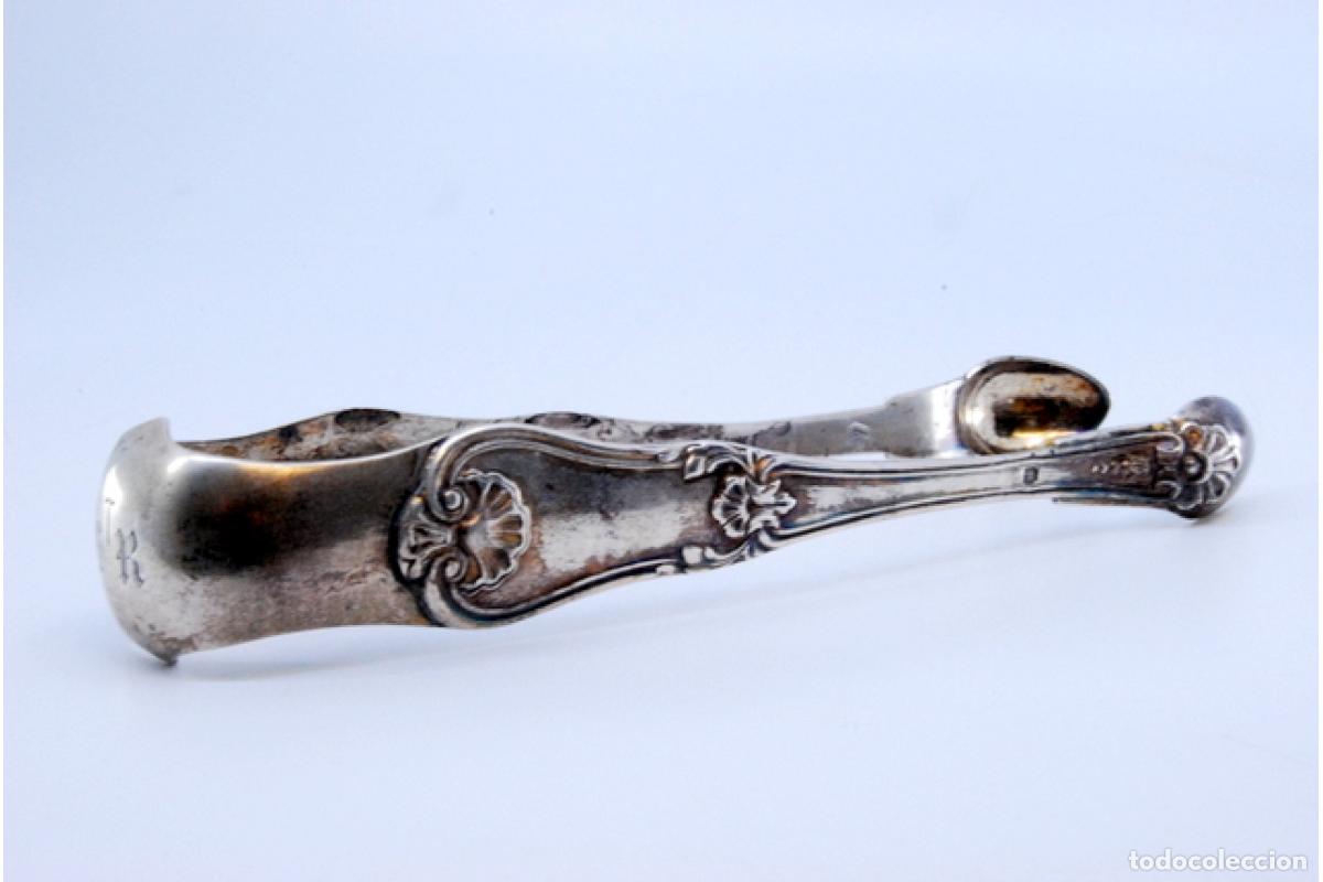 Antig&uuml;edades: Pinzas para az&uacute;car, de plata - Foto 3
