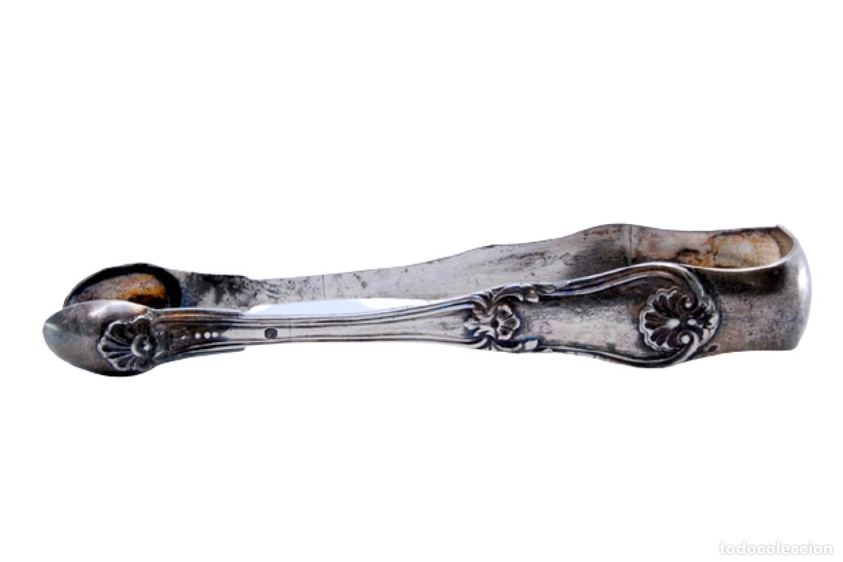 Antig&uuml;edades: Pinzas para az&uacute;car, de plata - Foto 1