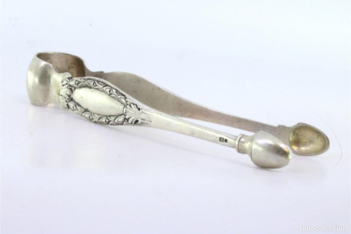 Antig&uuml;edades: Pinzas para az&uacute;car, de plata - Foto 6