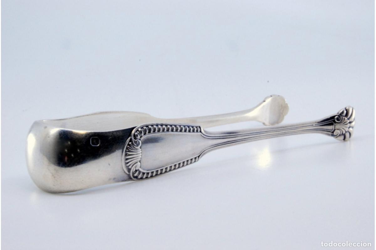 Antig&uuml;edades: Pinzas para az&uacute;car, de plata - Foto 4