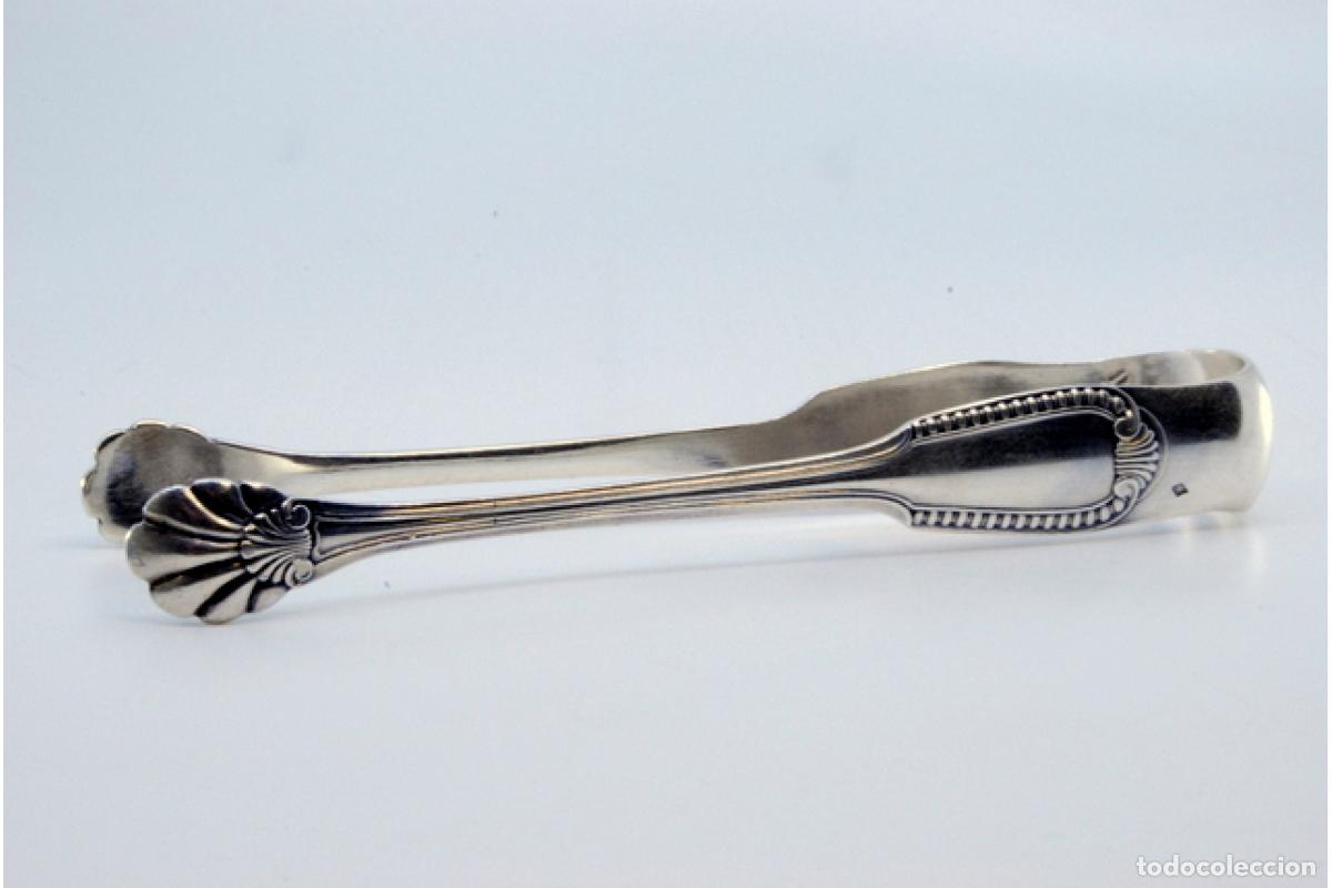 Antig&uuml;edades: Pinzas para az&uacute;car, de plata - Foto 6
