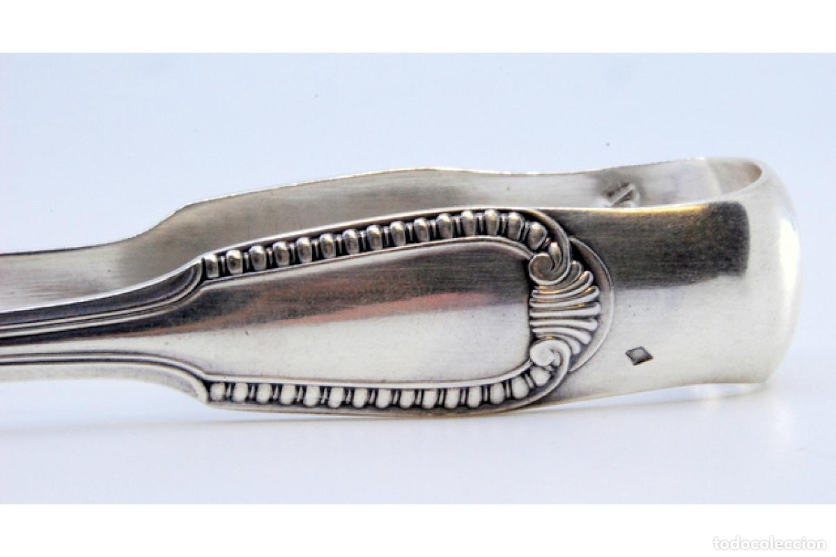 Antig&uuml;edades: Pinzas para az&uacute;car, de plata - Foto 7