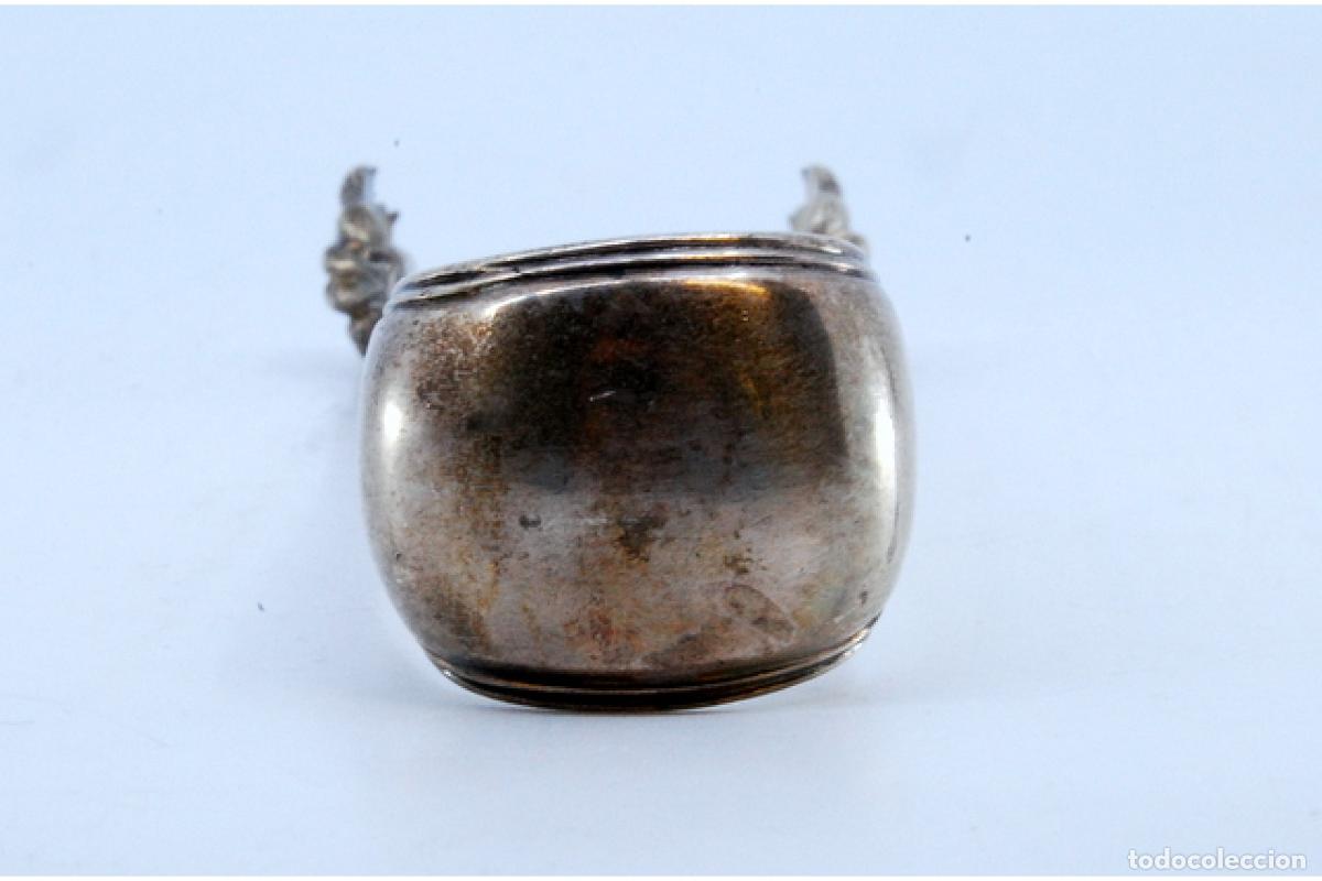Antig&uuml;edades: Pinzas para hielo, en plata - Foto 7