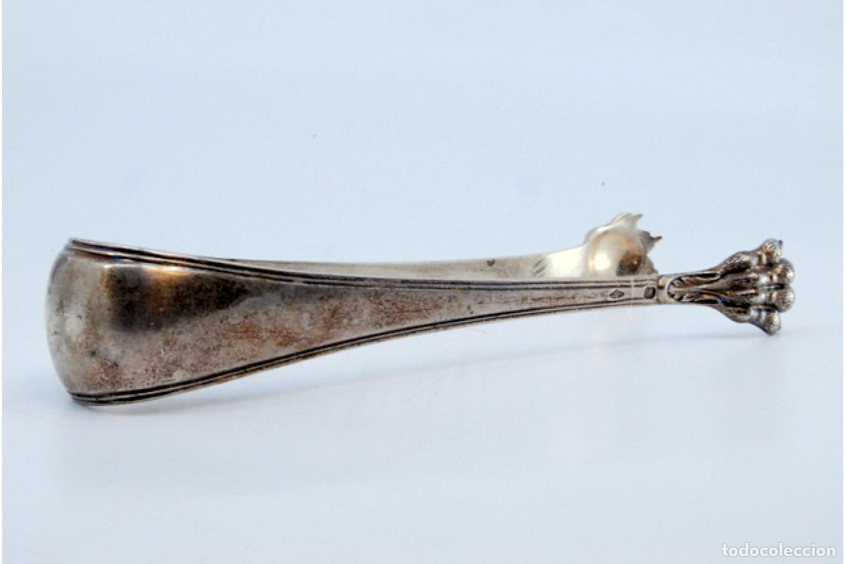 Antig&uuml;edades: Pinzas para hielo, en plata - Foto 8
