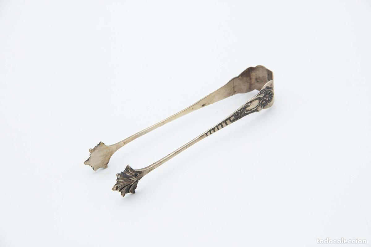 Antig&uuml;edades: Pinzas para hielo, en plata - Foto 1