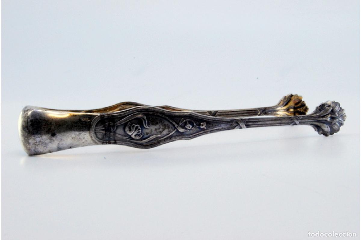 Antig&uuml;edades: Pinzas para az&uacute;car, de plata - Foto 3