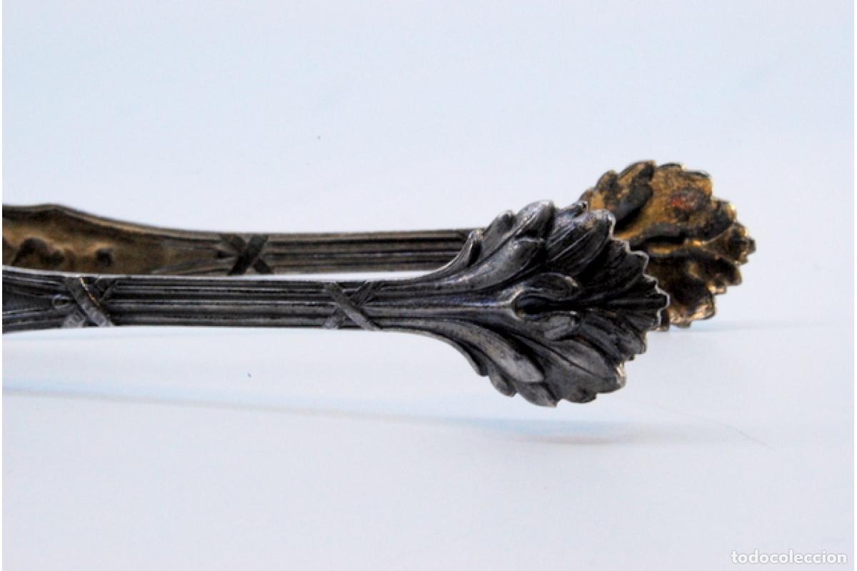 Antig&uuml;edades: Pinzas para az&uacute;car, de plata - Foto 4