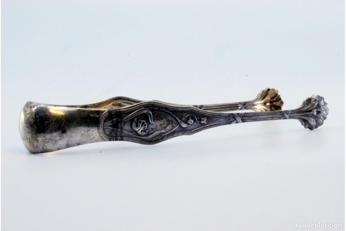Antig&uuml;edades: Pinzas para az&uacute;car, de plata - Foto 7