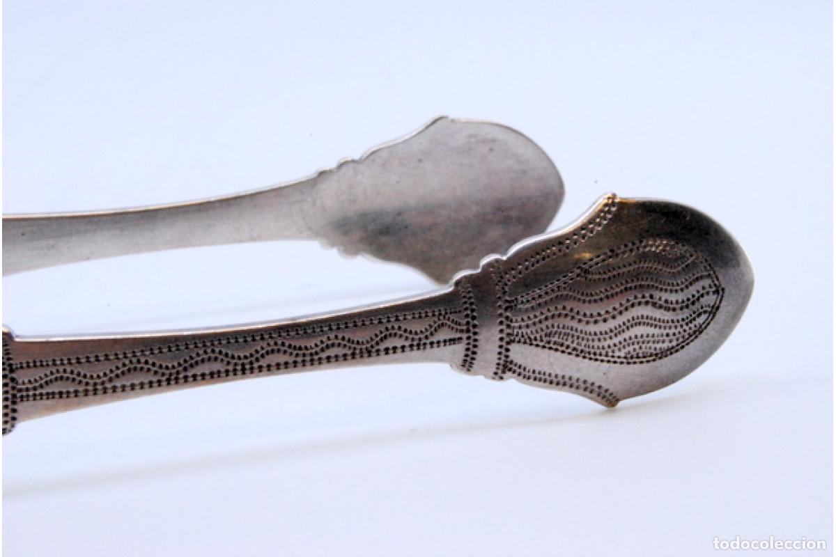 Antig&uuml;edades: Pinzas para az&uacute;car, de plata - Foto 2