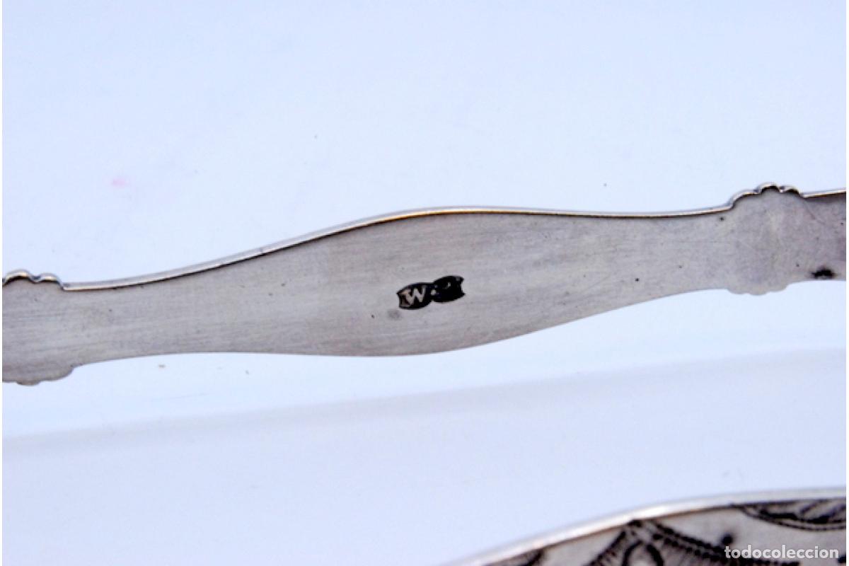 Antig&uuml;edades: Pinzas para az&uacute;car, de plata - Foto 5