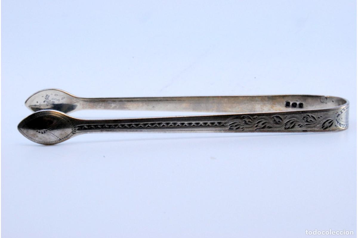 Antig&uuml;edades: Pinzas para az&uacute;car, de plata - Foto 2