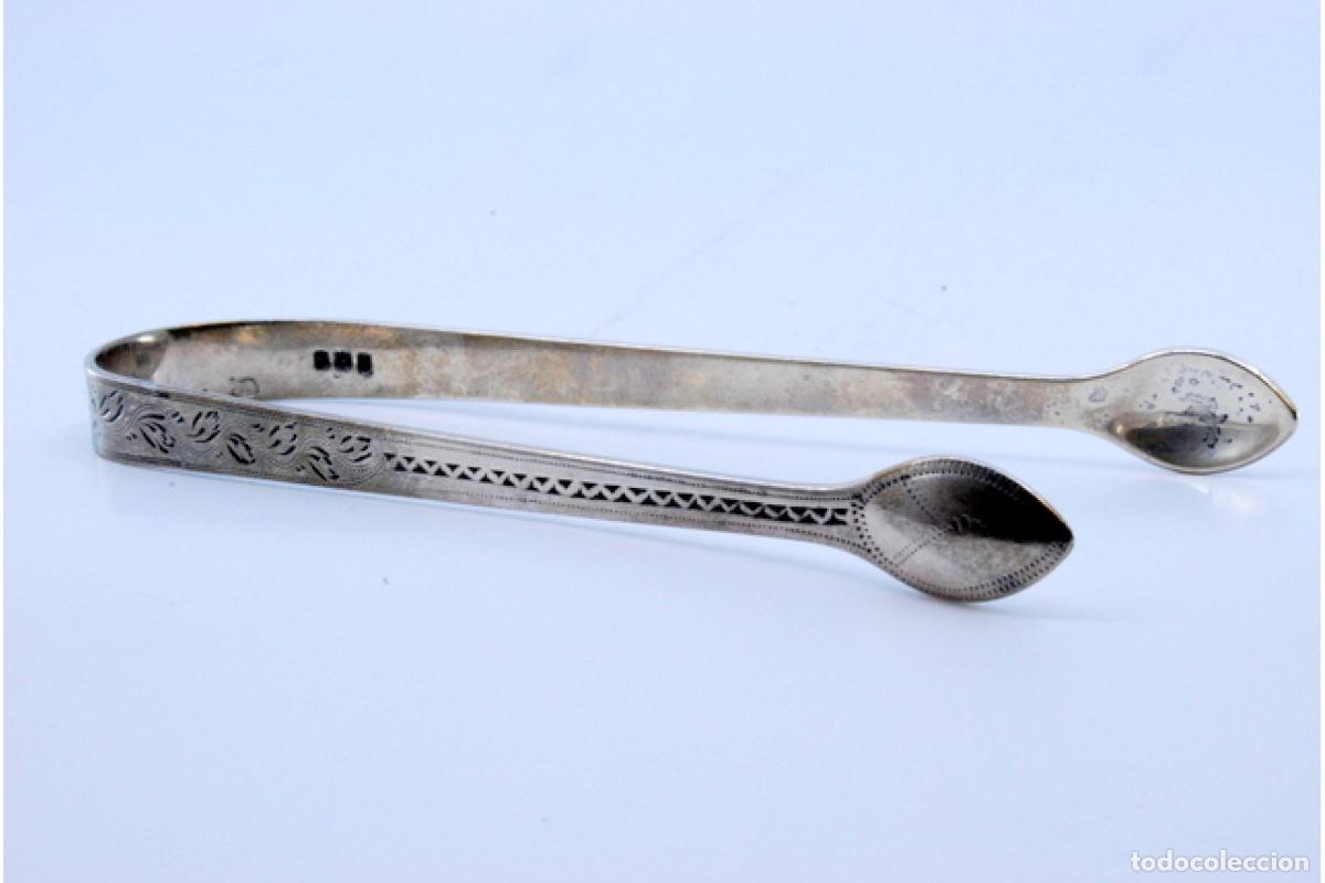 Antig&uuml;edades: Pinzas para az&uacute;car, de plata - Foto 3