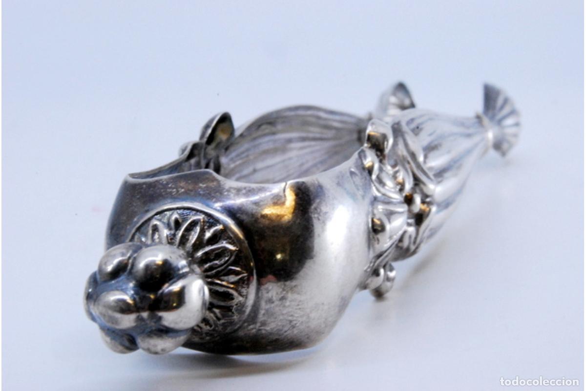 Antig&uuml;edades: Pinzas para az&uacute;car, de plata - Foto 4