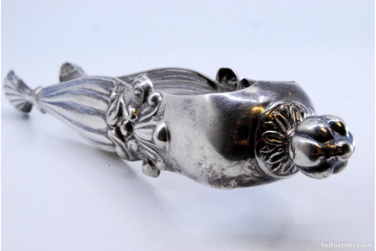 Antig&uuml;edades: Pinzas para az&uacute;car, de plata - Foto 8