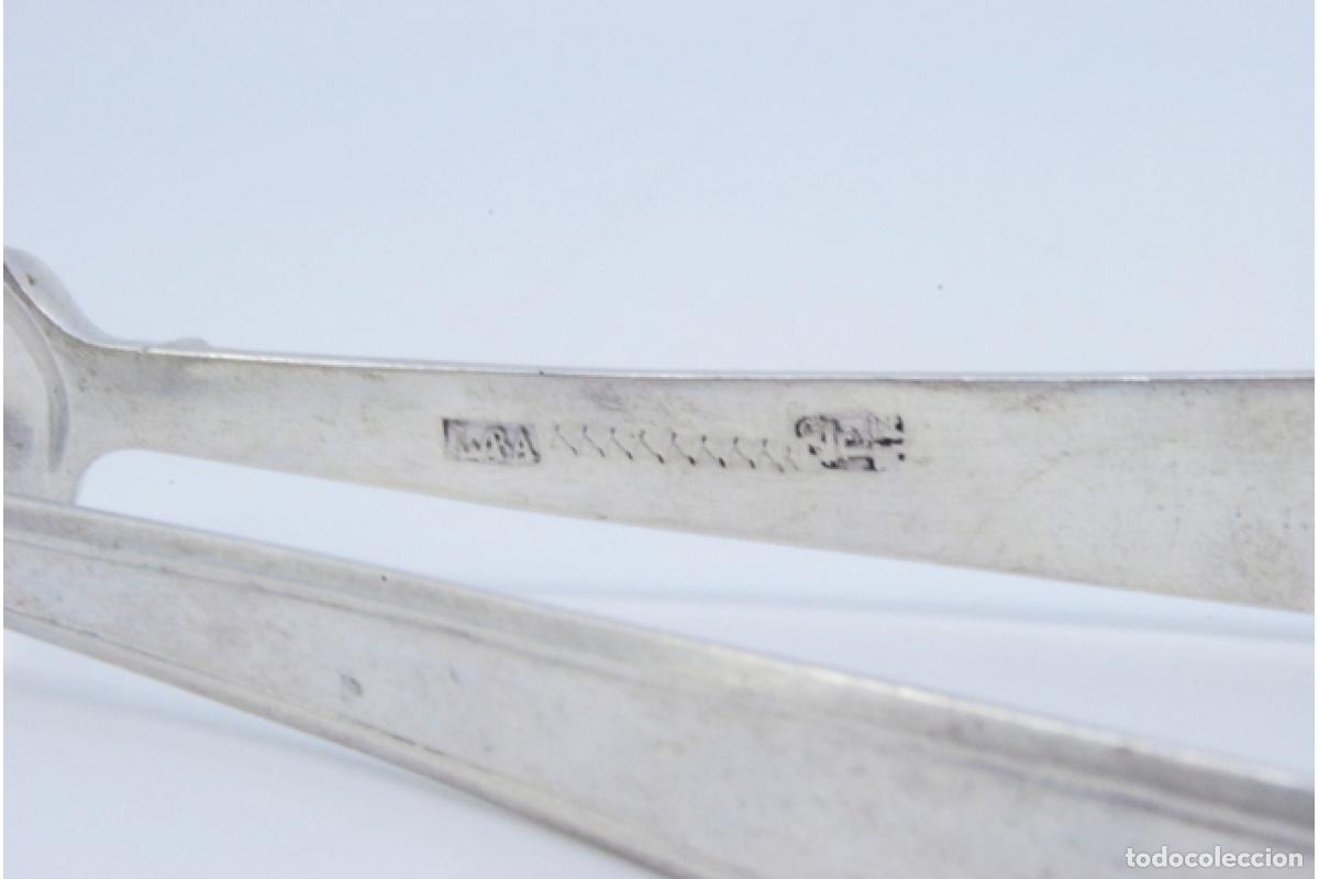 Antig&uuml;edades: Pinzas para az&uacute;car, de plata - Foto 5