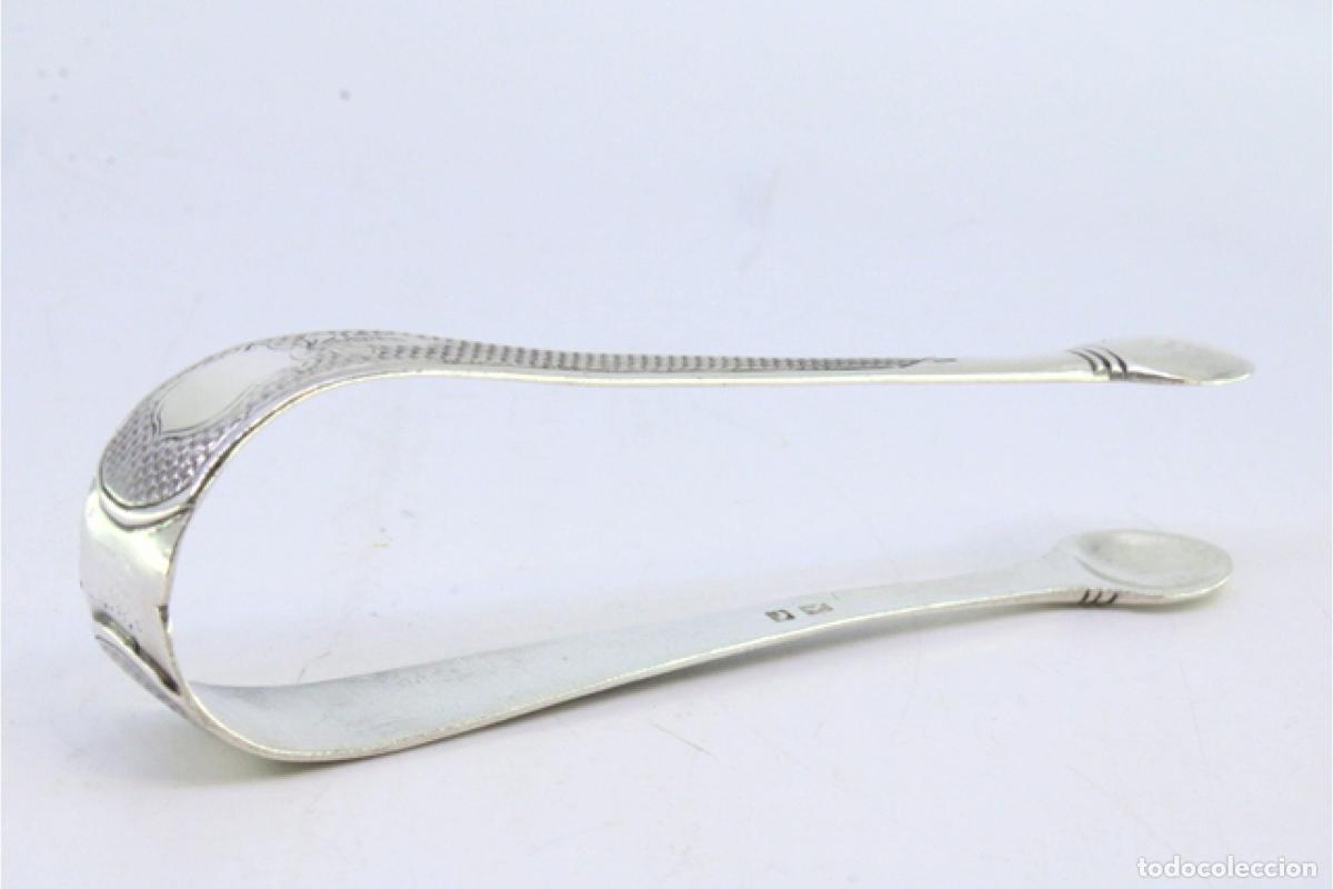 Antig&uuml;edades: Pinzas para az&uacute;car, de plata - Foto 4