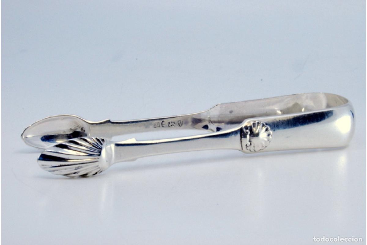 Antig&uuml;edades: Pinzas para az&uacute;car, de plata - Foto 2