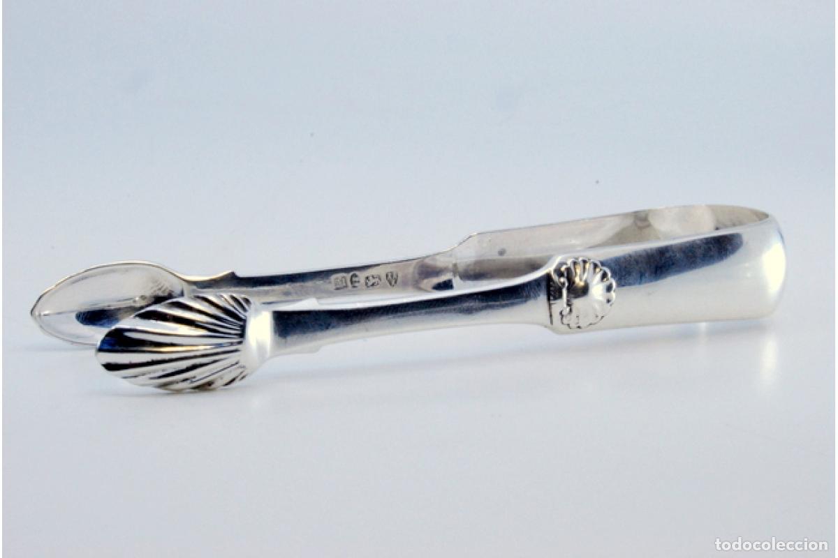Antig&uuml;edades: Pinzas para az&uacute;car, de plata - Foto 4