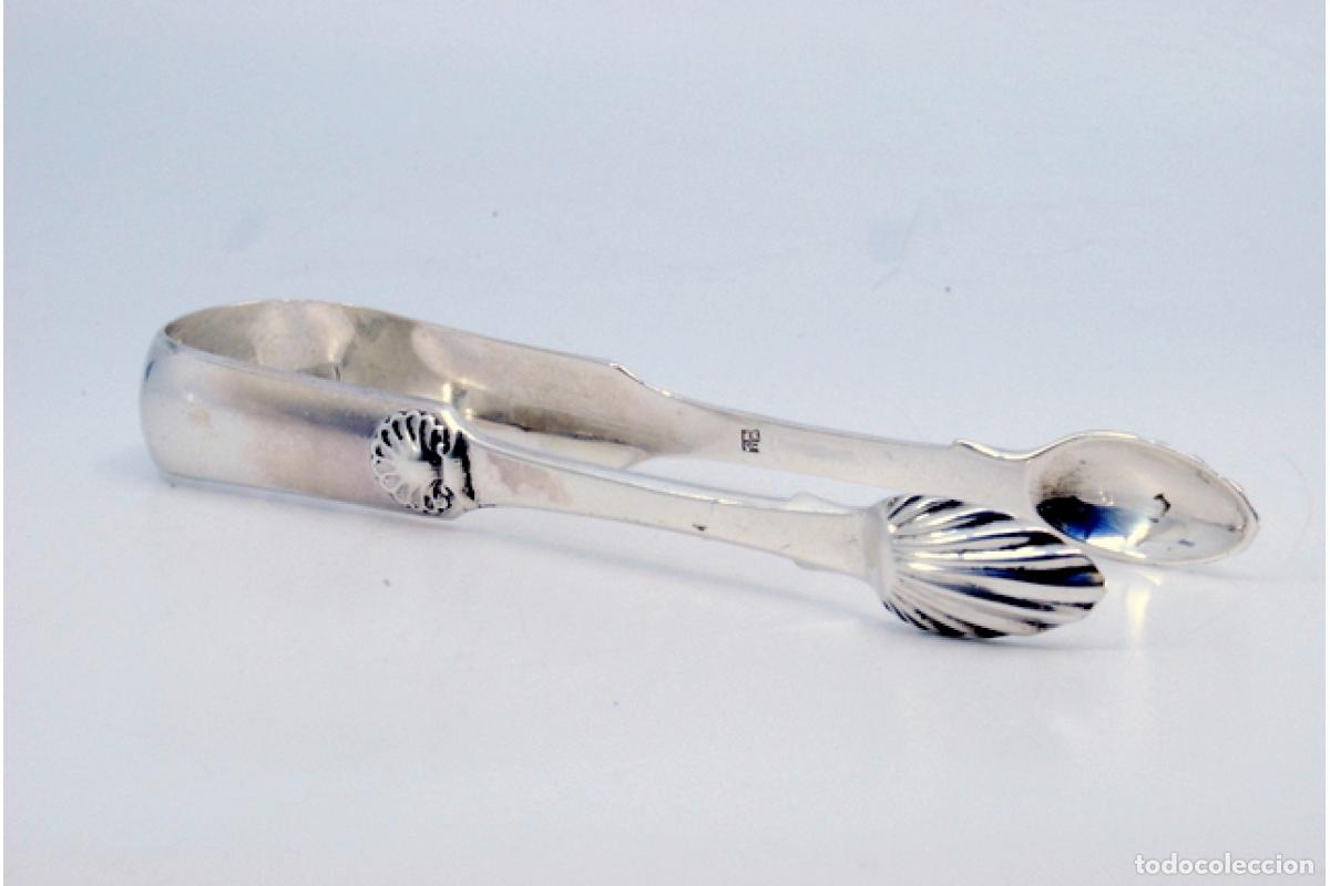 Antig&uuml;edades: Pinzas para az&uacute;car, de plata - Foto 5