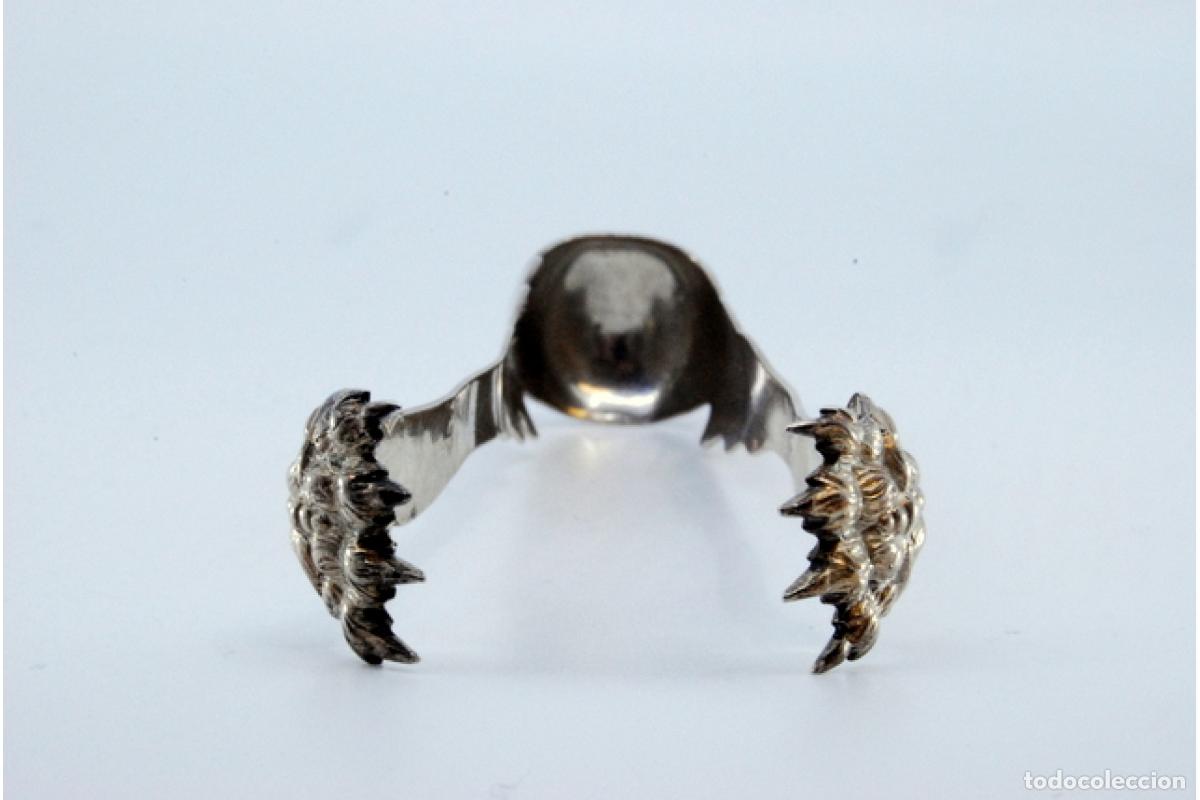 Antig&uuml;edades: Pinzas para hielo, en plata - Foto 2