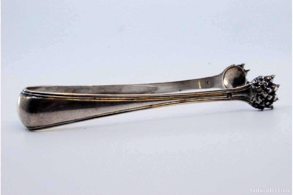 Antig&uuml;edades: Pinzas para hielo, en plata - Foto 2