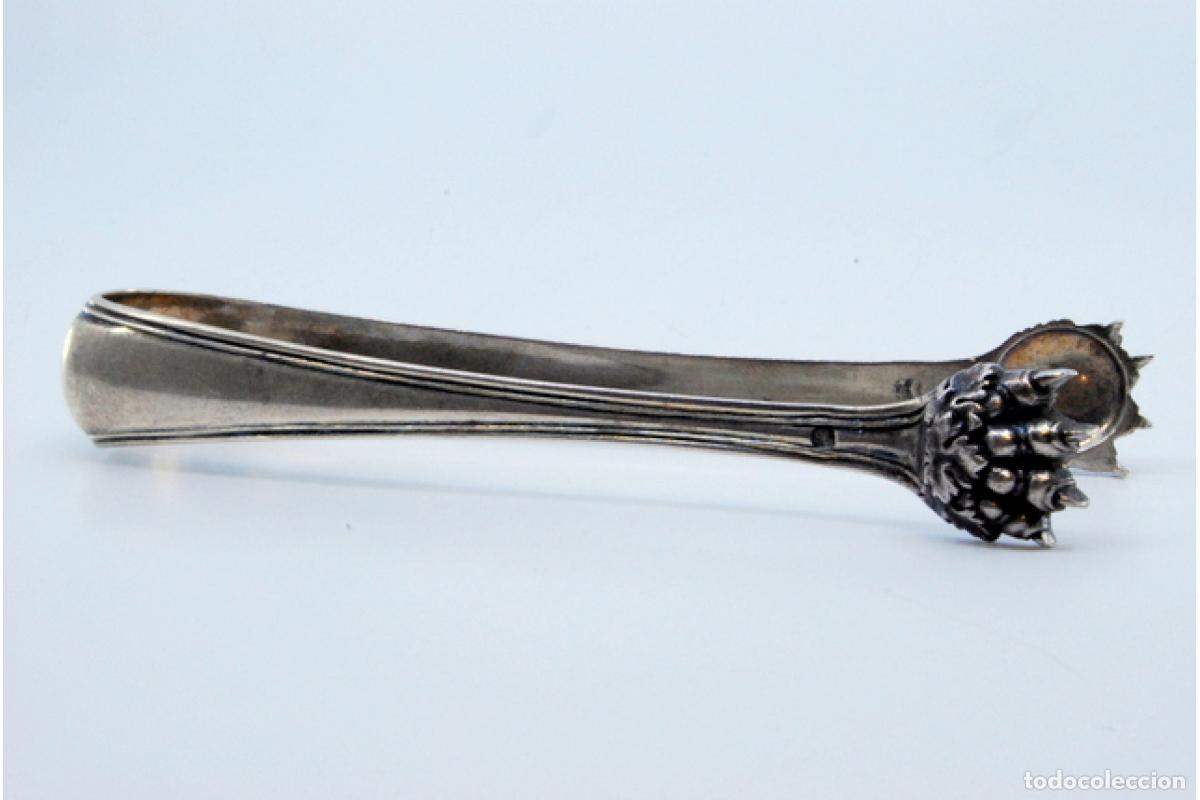 Antig&uuml;edades: Pinzas para hielo, en plata - Foto 7