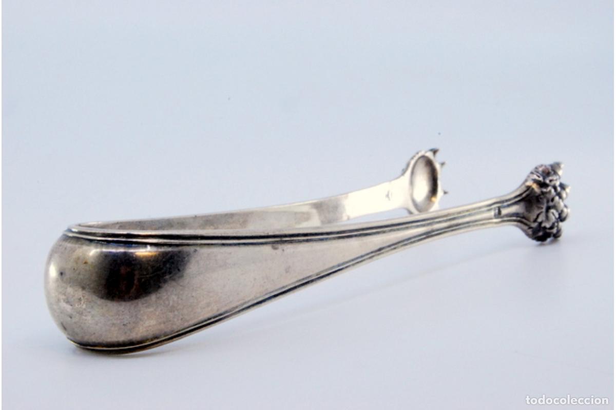 Antig&uuml;edades: Pinzas para hielo, en plata - Foto 8