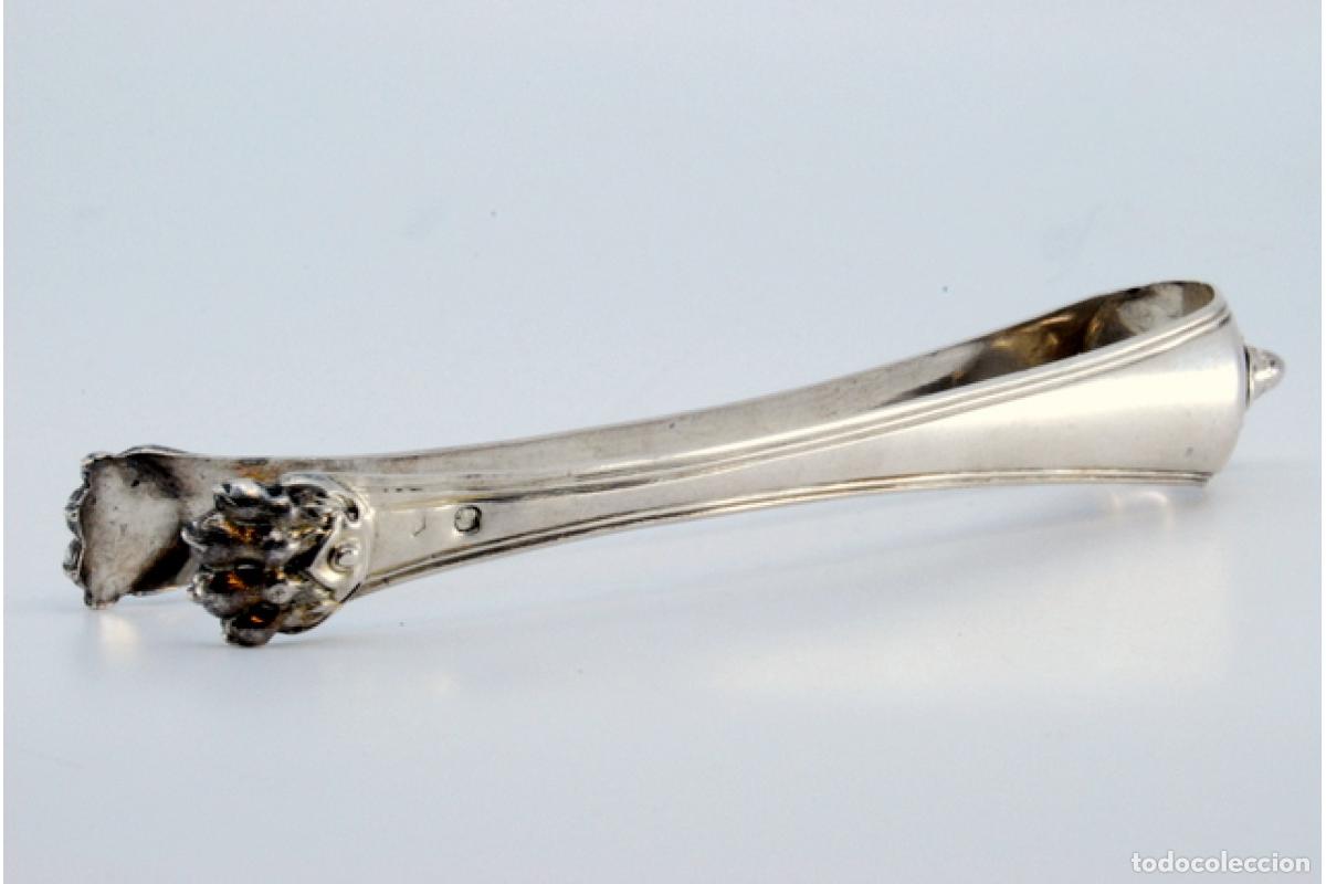Antig&uuml;edades: Pinzas para hielo, en plata - Foto 4