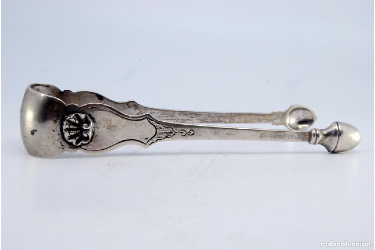 Antig&uuml;edades: Pinzas para az&uacute;car, de plata - Foto 2