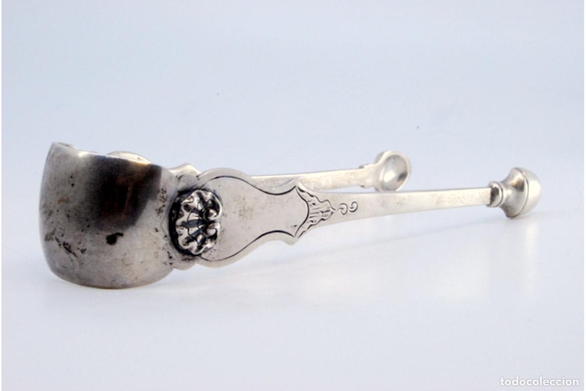 Antig&uuml;edades: Pinzas para az&uacute;car, de plata - Foto 3