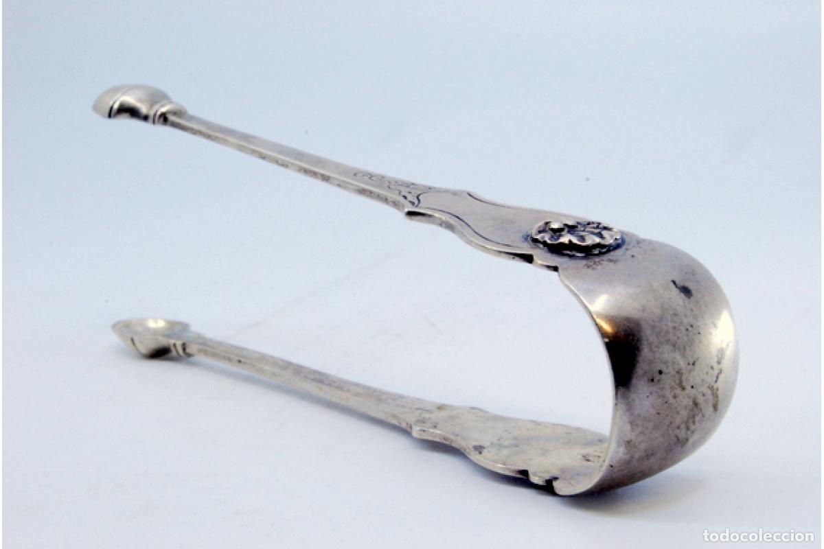 Antig&uuml;edades: Pinzas para az&uacute;car, de plata - Foto 4