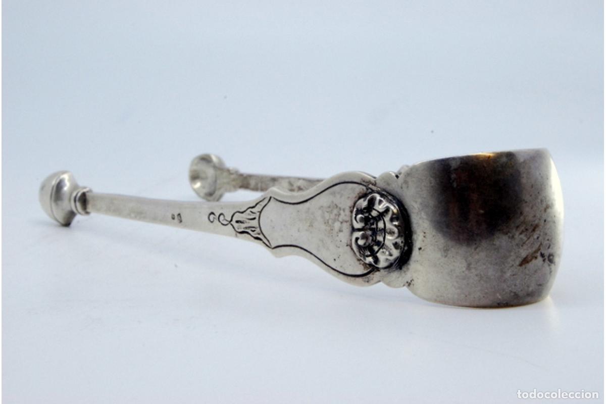 Antig&uuml;edades: Pinzas para az&uacute;car, de plata - Foto 5