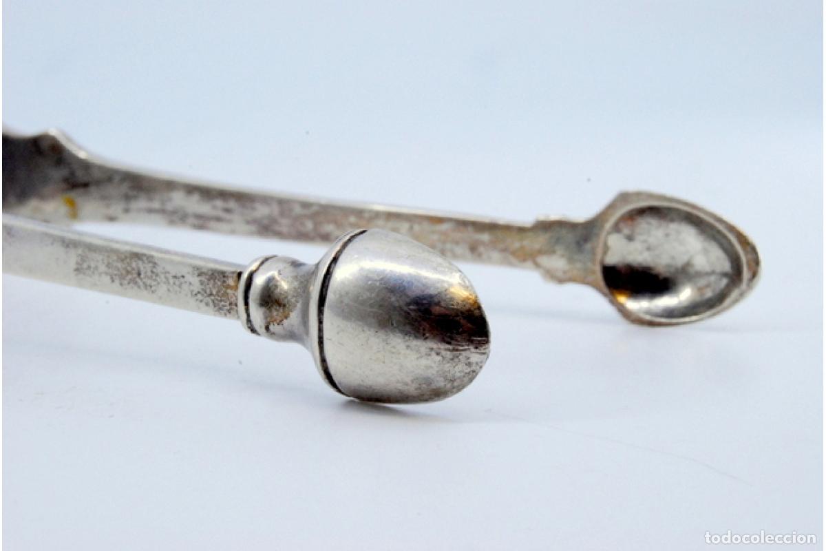 Antig&uuml;edades: Pinzas para az&uacute;car, de plata - Foto 6