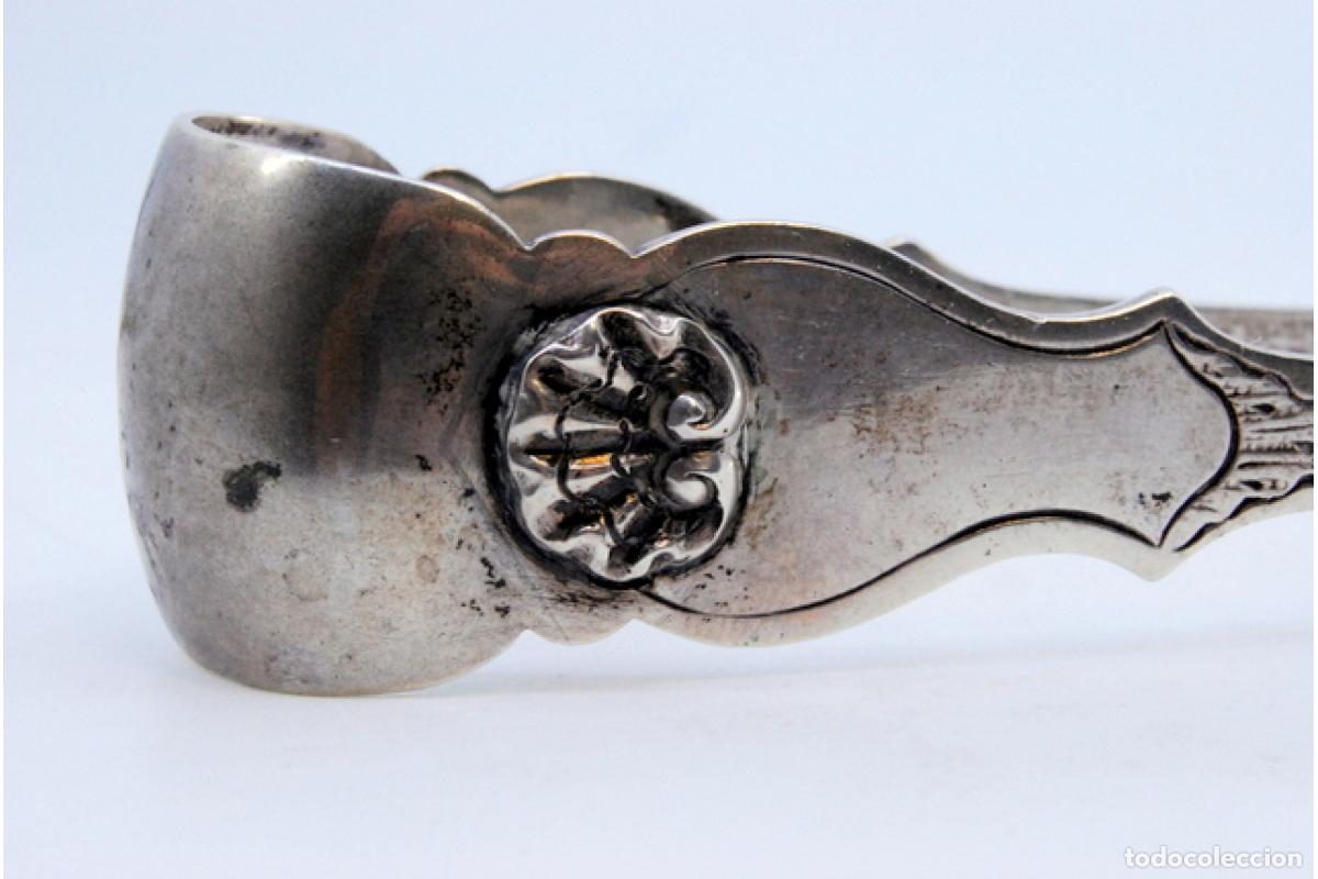 Antig&uuml;edades: Pinzas para az&uacute;car, de plata - Foto 7