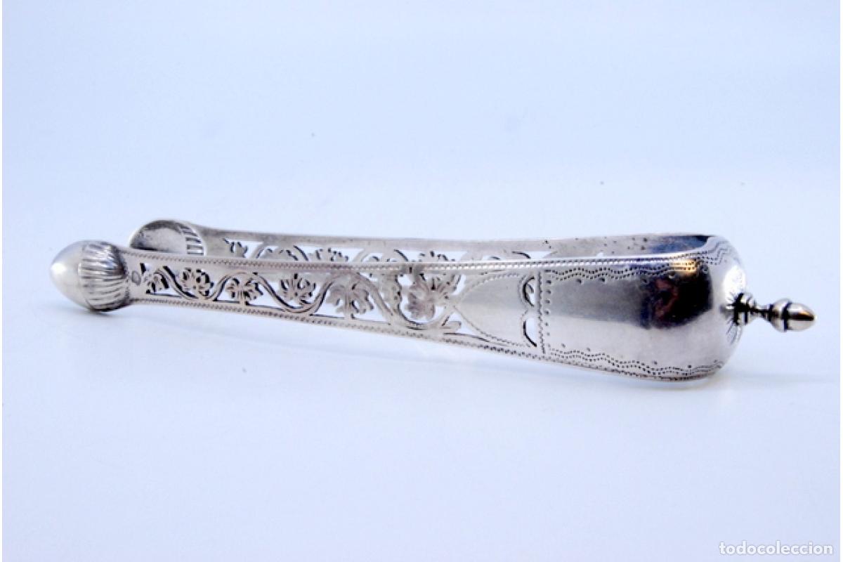 Antig&uuml;edades: Pinzas para az&uacute;car, de plata - Foto 3
