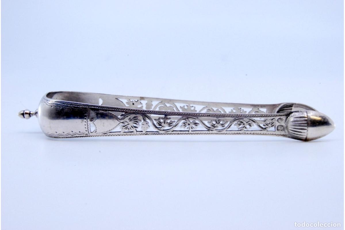 Antig&uuml;edades: Pinzas para az&uacute;car, de plata - Foto 5