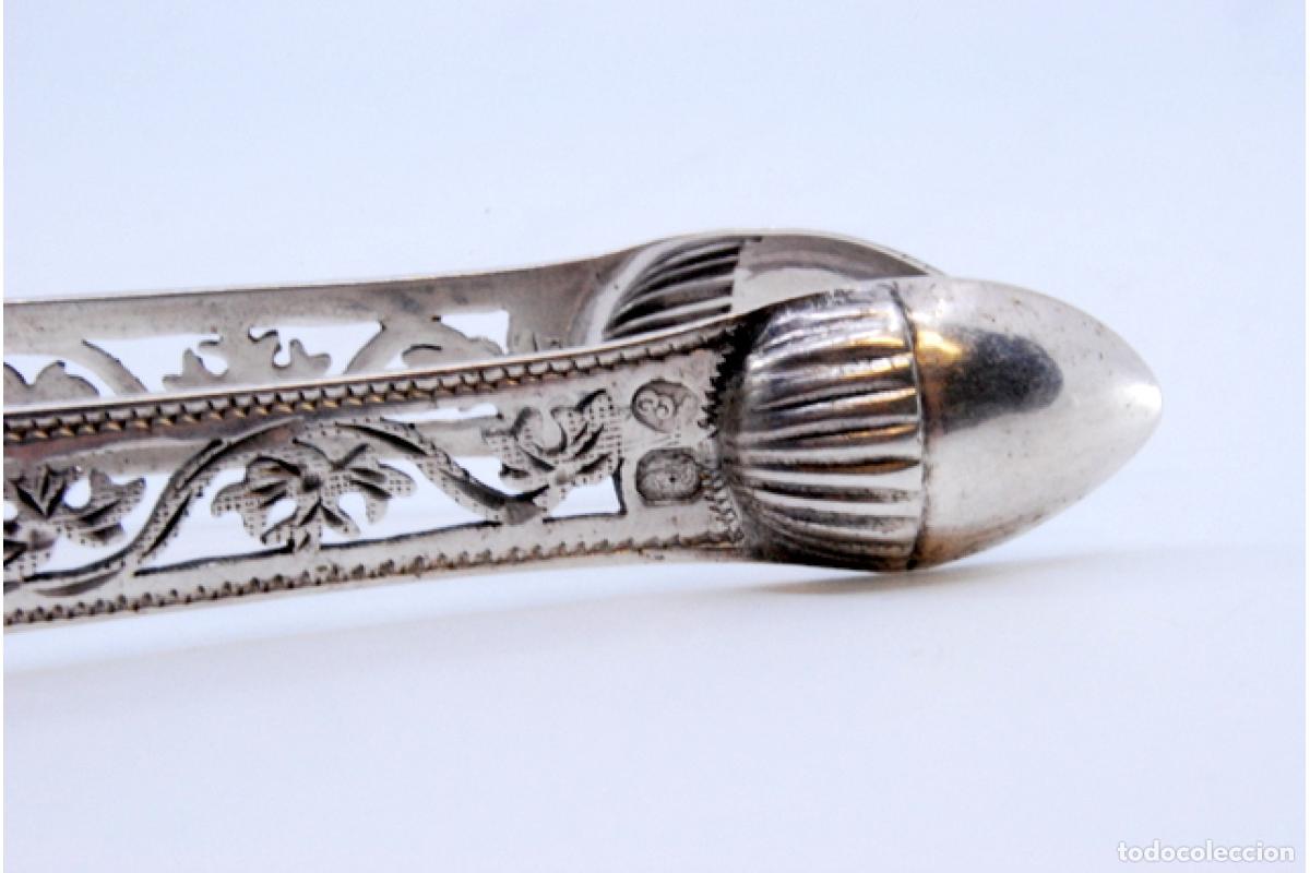 Antig&uuml;edades: Pinzas para az&uacute;car, de plata - Foto 6