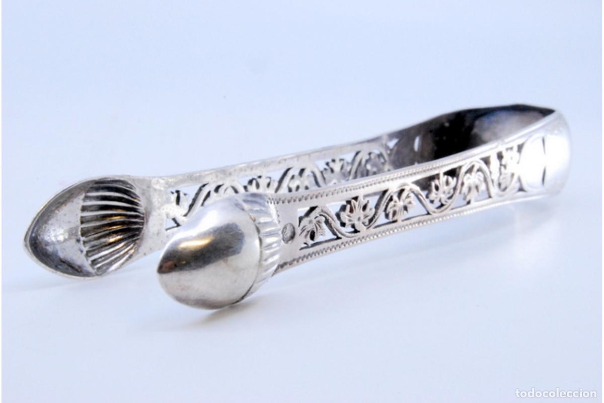 Antig&uuml;edades: Pinzas para az&uacute;car, de plata - Foto 7
