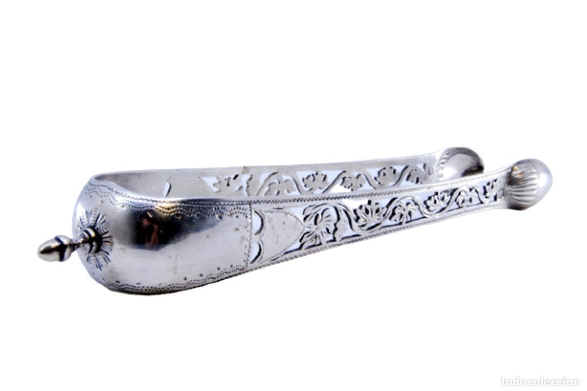 Antig&uuml;edades: Pinzas para az&uacute;car, de plata - Foto 1
