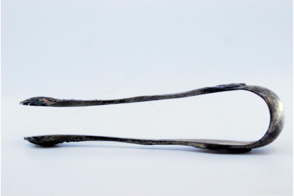 Antig&uuml;edades: Pinzas para hielo, en plata - Foto 7